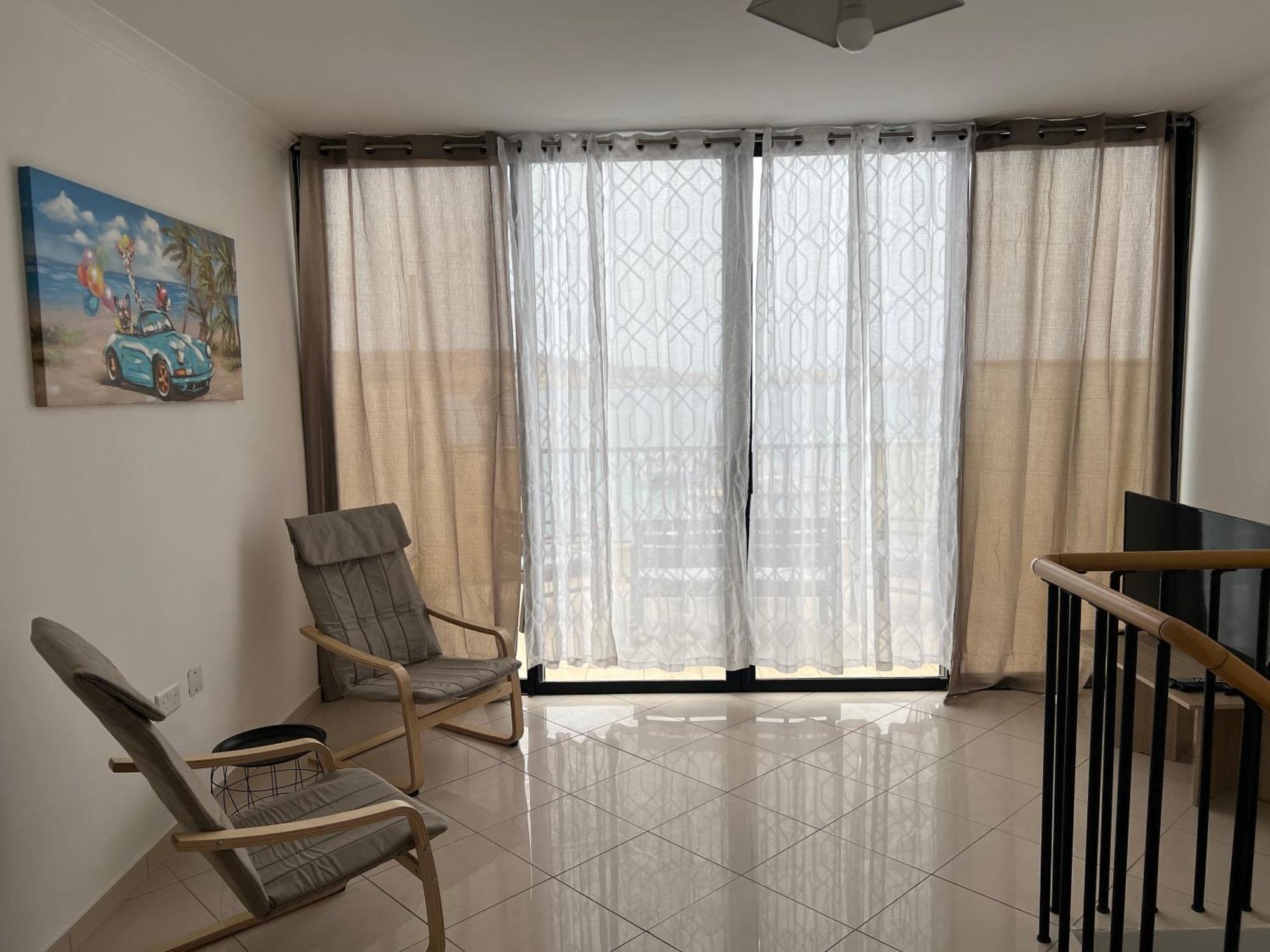 Sea View Penthouse Apartment St. Paul's Bay Bagian luar foto